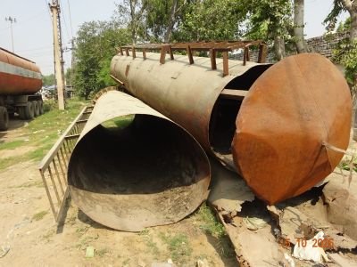 ACCIDENTAL DAMAGED CHIMNEY APPROX. 26 MT